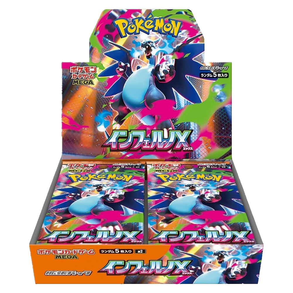 Caja de sobres Pokémon TCG Mega Charizard X